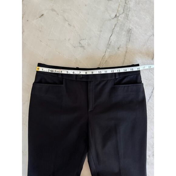 Joseph Pants Sz 12 Dressy Tailored Boot Cut Cotton Viscose Careercore - Picture 4 of 8